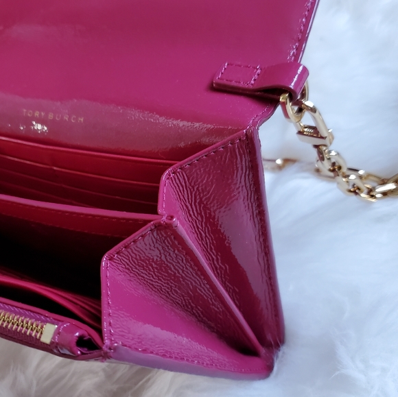 Tory Burch Charlie Chain wallet CROSSBODY bag - Picture 13 of 16